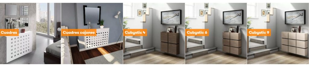 Mueble para radiador